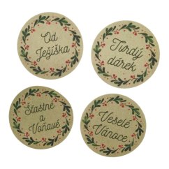 Vánoční samolepka