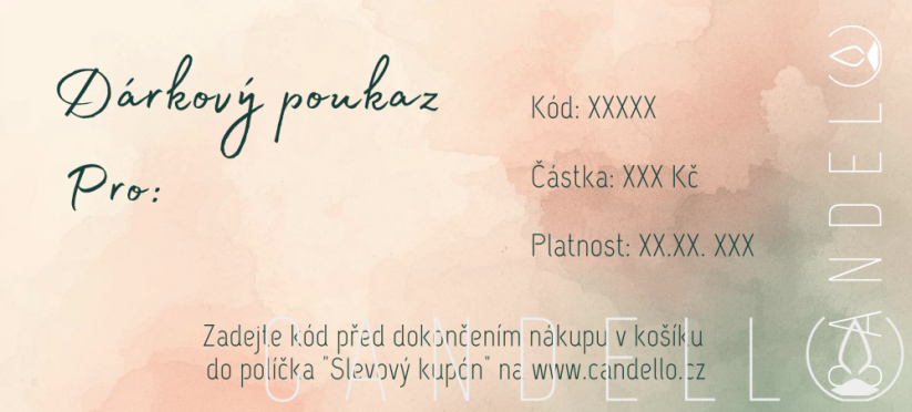 Dárkový poukaz - Edice: K narozeninám