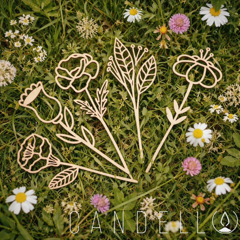 Gravírované květiny - Druh: Valentýna