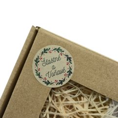 Vánoční samolepka